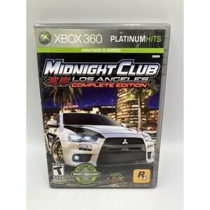 Midnight Club: Los Angeles - Complete Edition (Microsoft Xbox 360, 2009) Tested